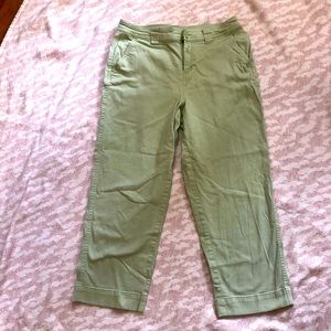 A New Day Women's Cotton High-rise Wide Leg Cropped Pants